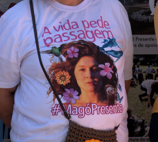 Homenagem marca 4 anos do feminicídio da bailarina Magó
