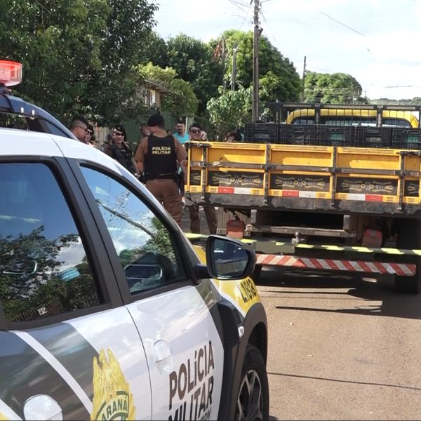 homem morto três tiros em Cascavel