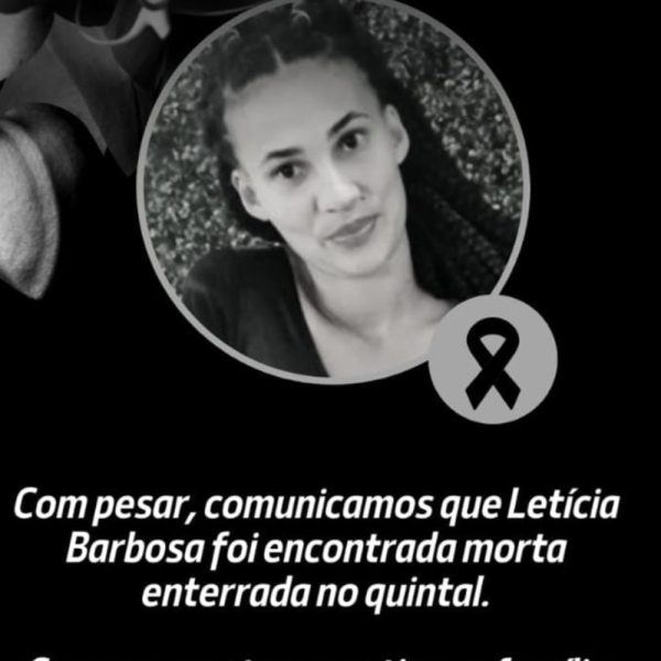 Família lamentou a morte de Letícia