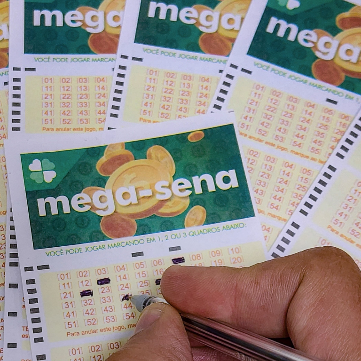  Bilhetes da Mega Sena 