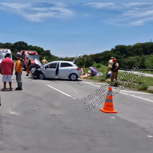 Menina de 12 anos fica gravemente ferida em acidente na PR-508