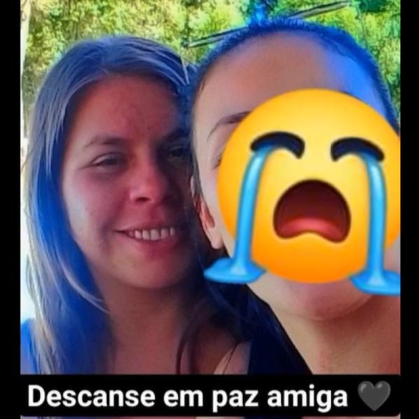 Amiga presta homenagem para mulher morta em Itaperuçu