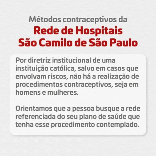 Hospital se recusa a colocar DIU em paciente