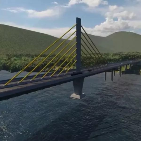 Obras na Ponte de Guaratuba