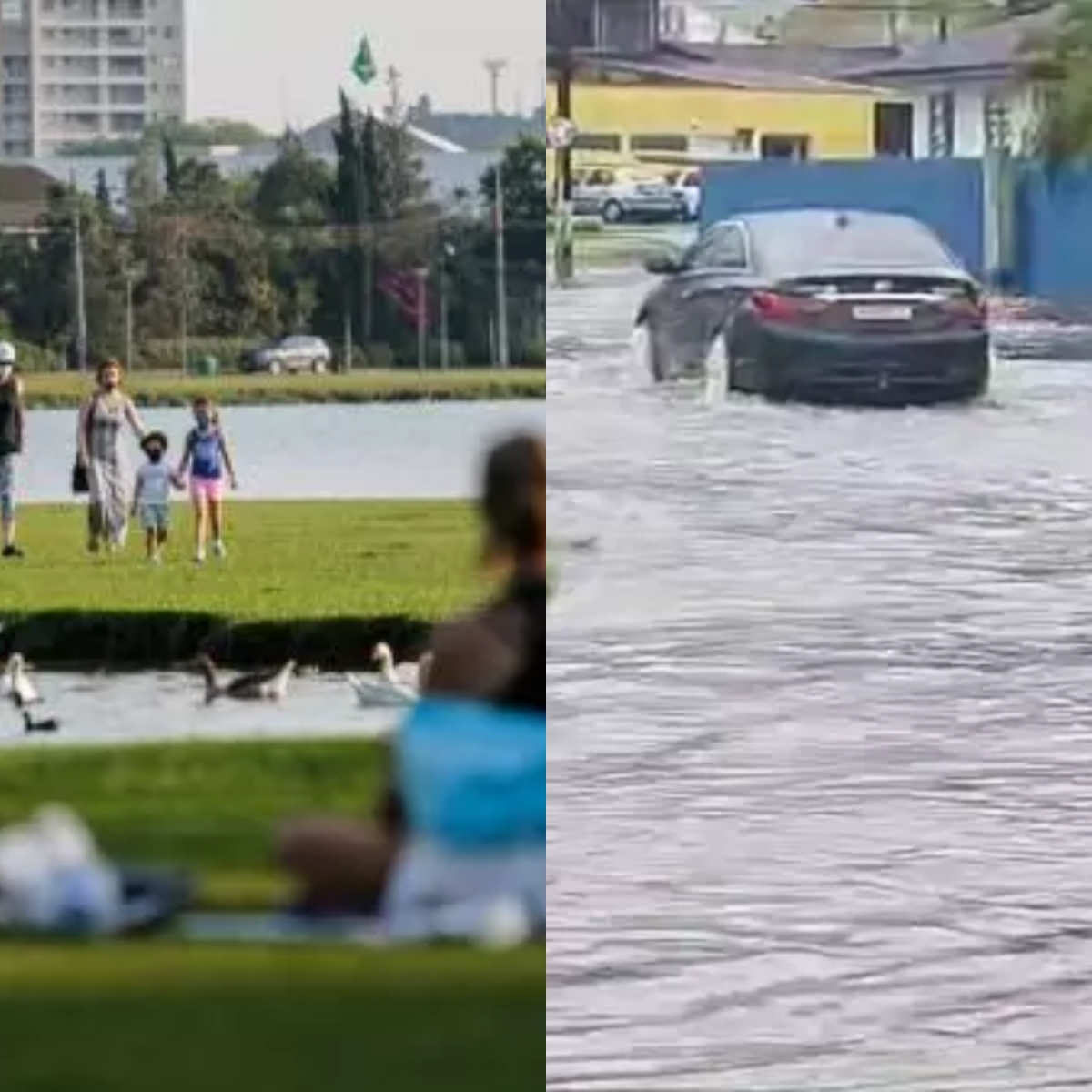  Paraná enfrenta altas temperaturas e risco de temporais 