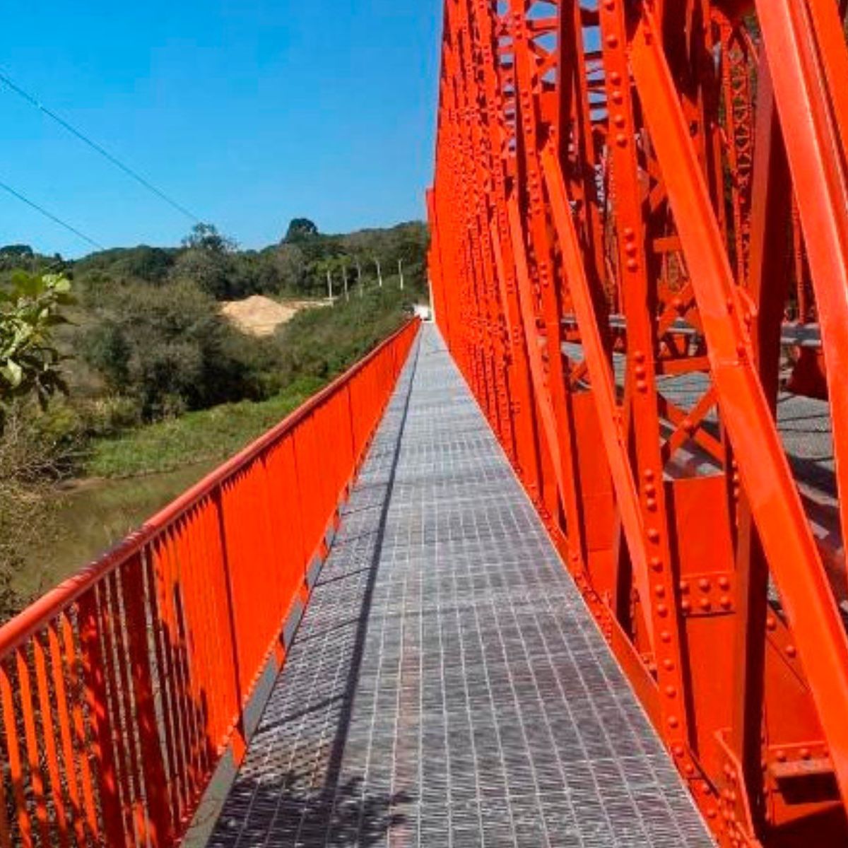  Ponte Centenária passa por vistoria 