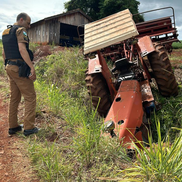 Acidente de trabalho em Rancho Alegre.