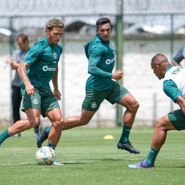 Coritiba no treino