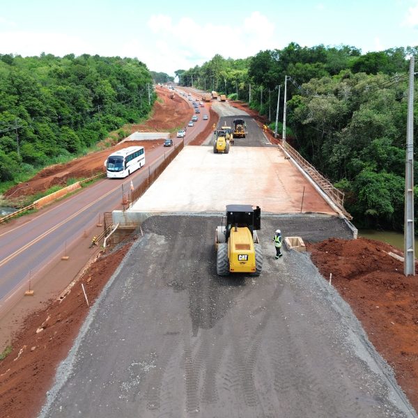 obras rodovia das cataratas Foz do Iguaçu