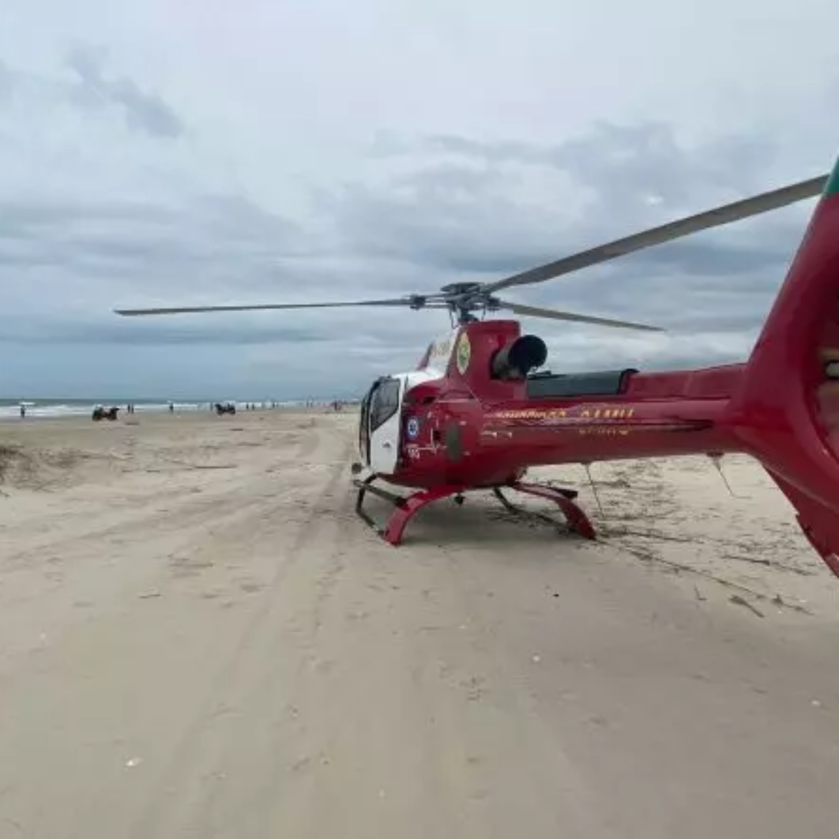  Imagem de um resgate em Pontal do Paraná 