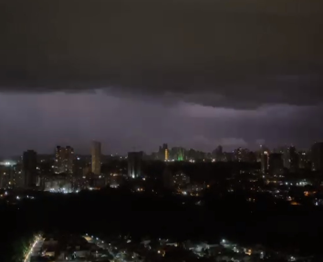  ameaça de temporal e relâmpagos paraná 