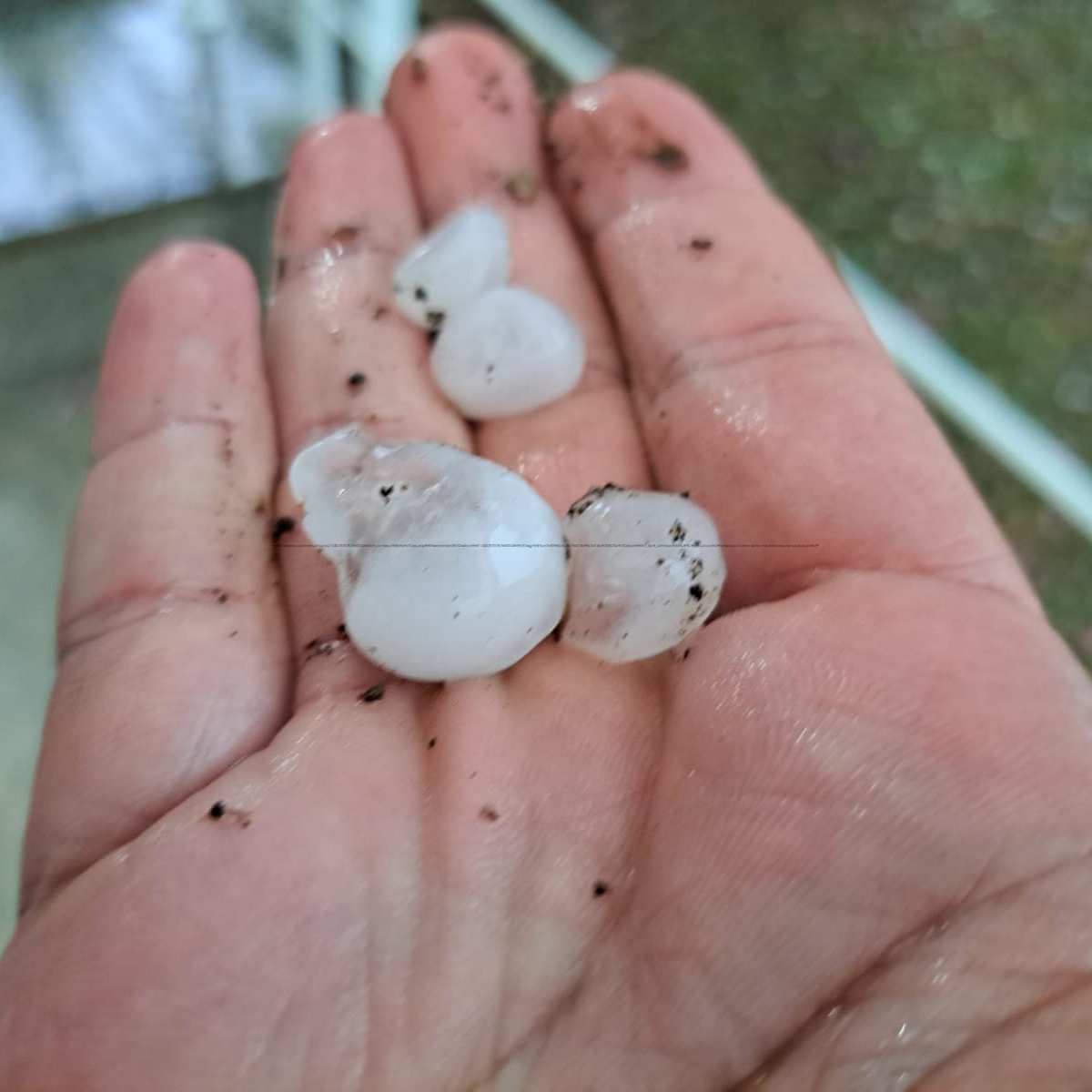  Tempestades e queda de granizo no Paraná 