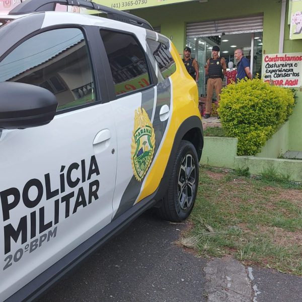 tentativa de homicídio cajuru - tiros à queima roupa loja de roupas