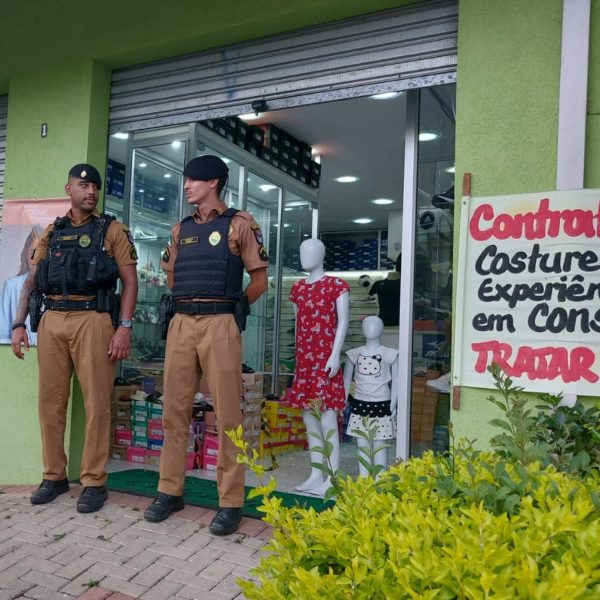 tentativa de homicídio cajuru - tiros à queima roupa loja de roupas