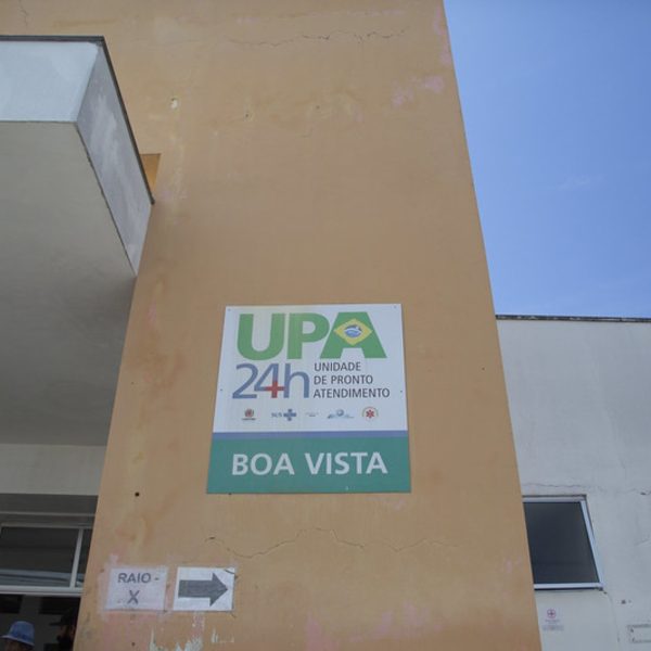 UPA Boa Vista fechada