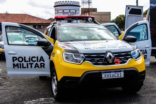 A suspeita de agredir a grávida foi presa em flagrante pela PM