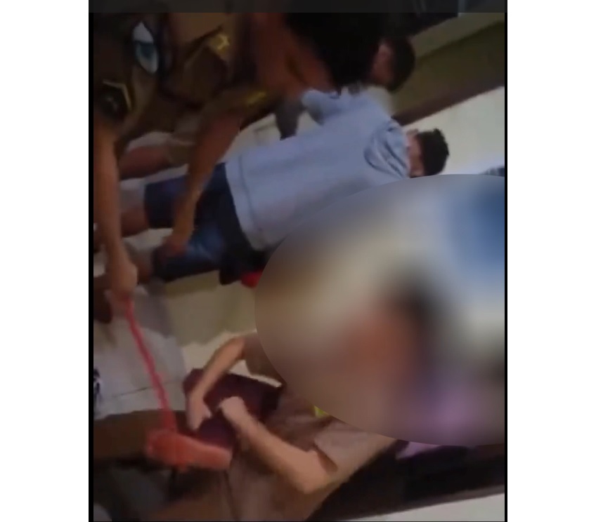  vídeo de policial agredindo presos no Paraná publicado por deputado 