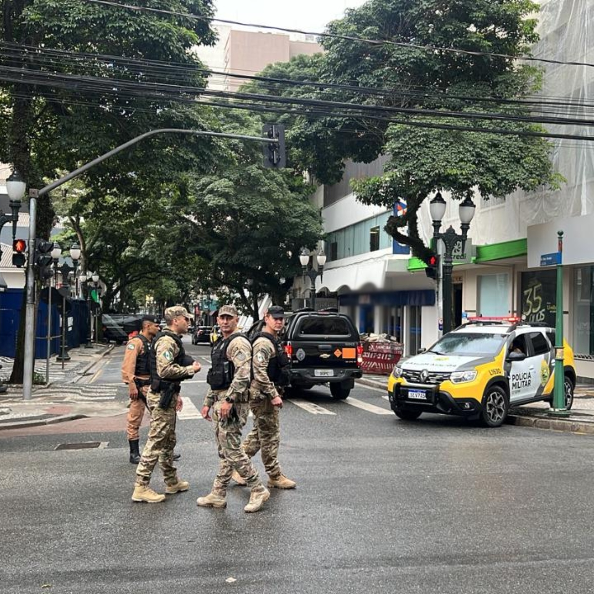  suspeita de bomba agência bancária 