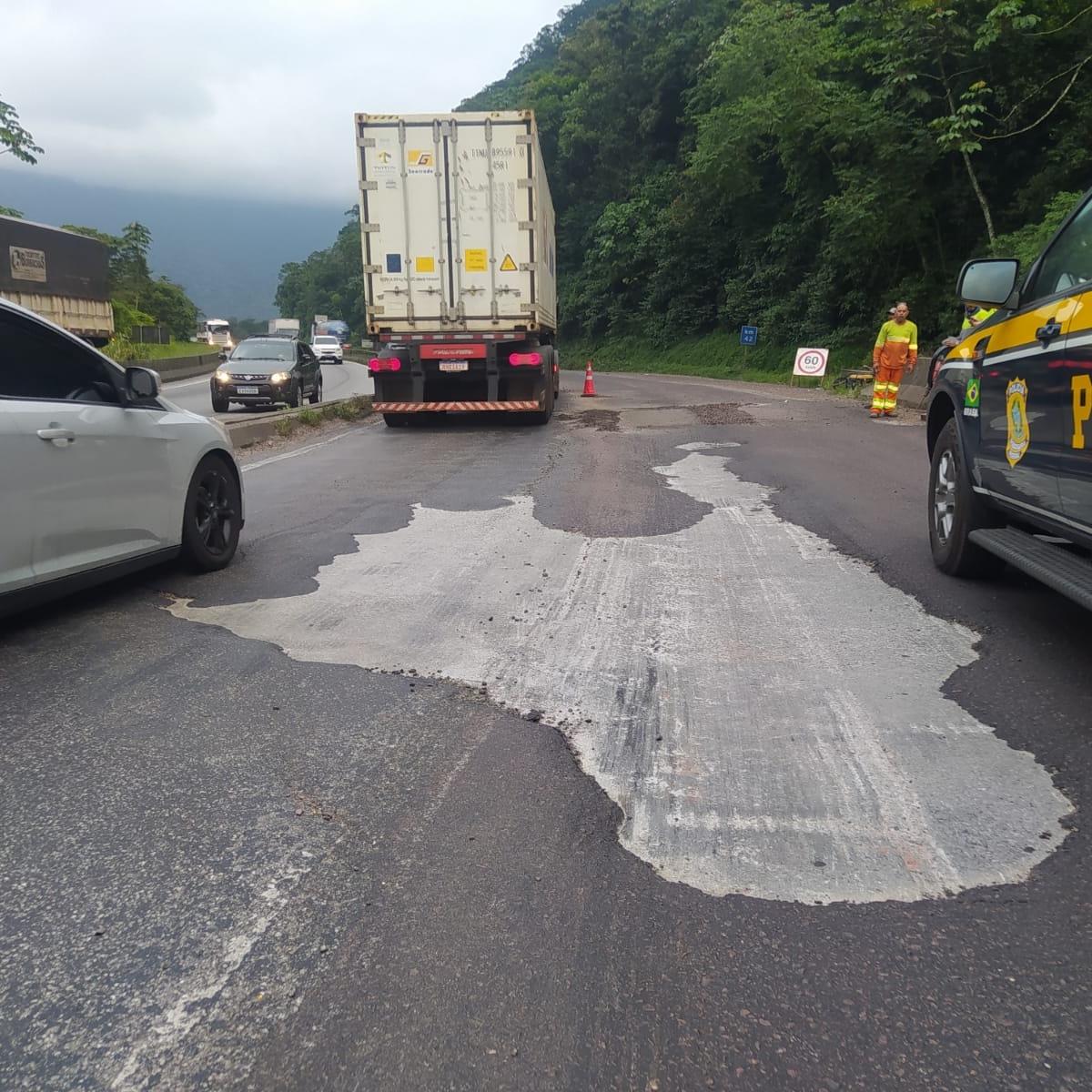  br-277 congestionamento litoral 