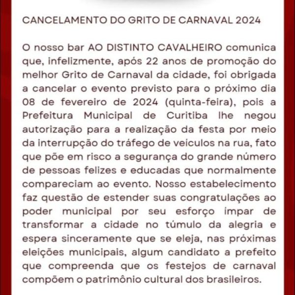 bar distinto cavalheiro, grito de carnaval