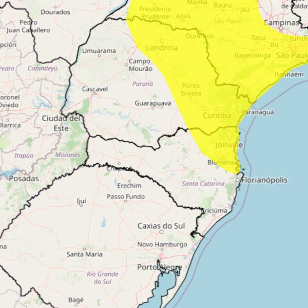 Calorão pode trazer temporais para o Paraná