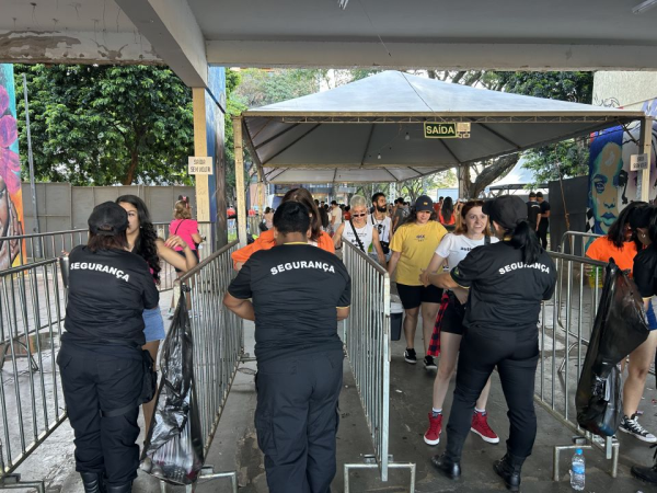 seguranças no carnaval em Maringá