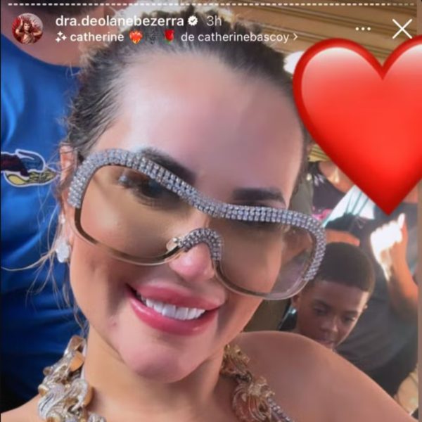 Deolane Bezerra aparece em vídeo usando cordão de ouro de chefe do tráfico 