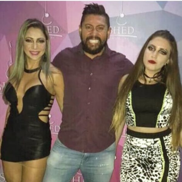 Cristiana, Edson e Alana Brittes