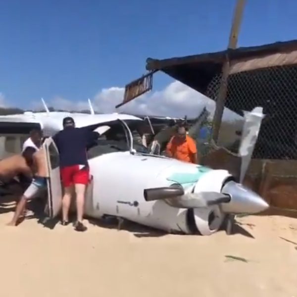 VÍDEO: Idoso morre atingido por avião em refúgio para tartarugas