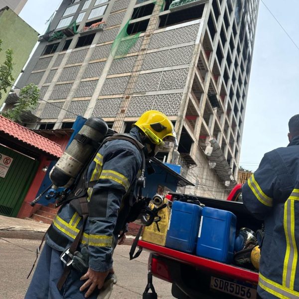 Bombeiros do Paraná ajudam no combate ao incêndio de grande proporções no Paraguai