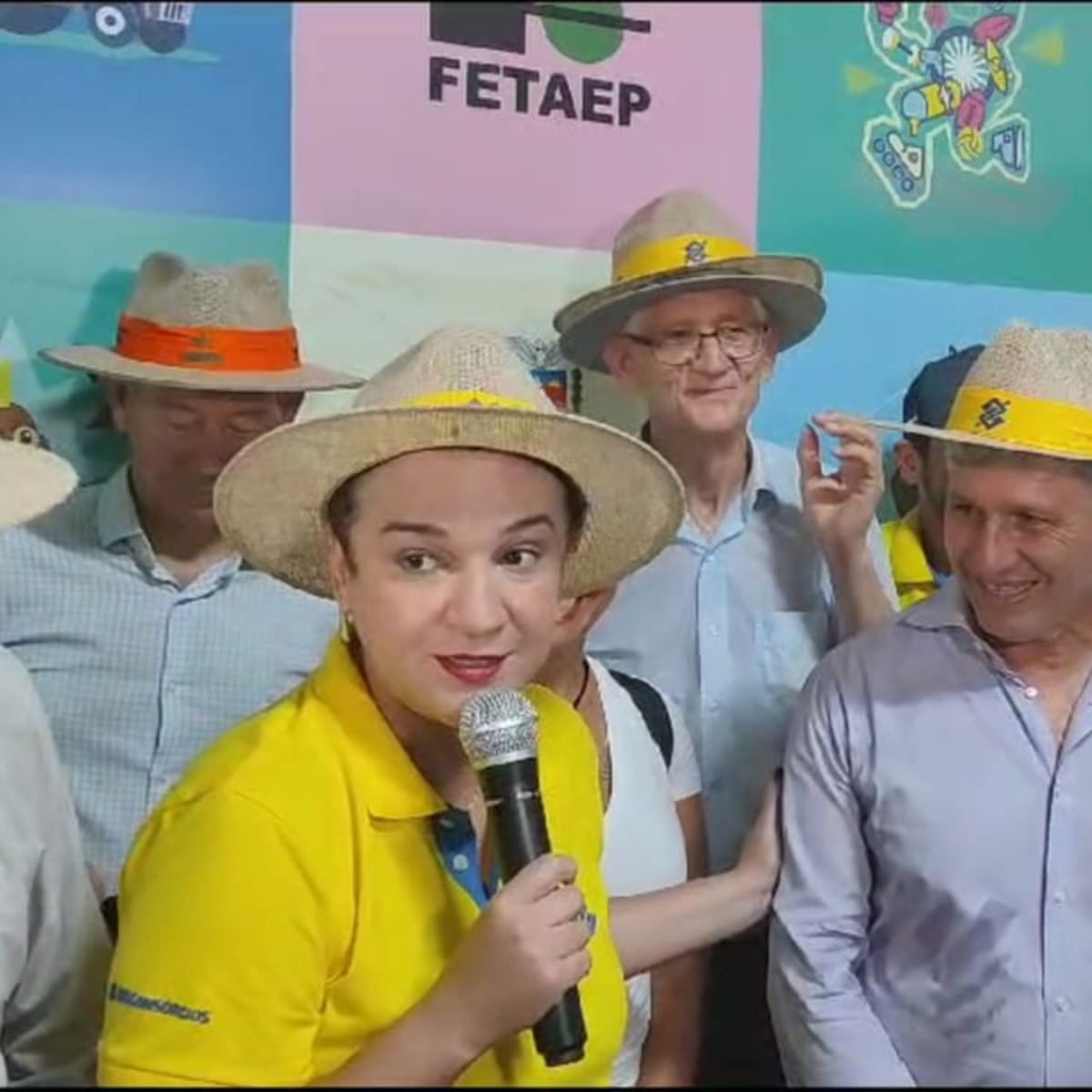  presidente banco do Brasil show rural 