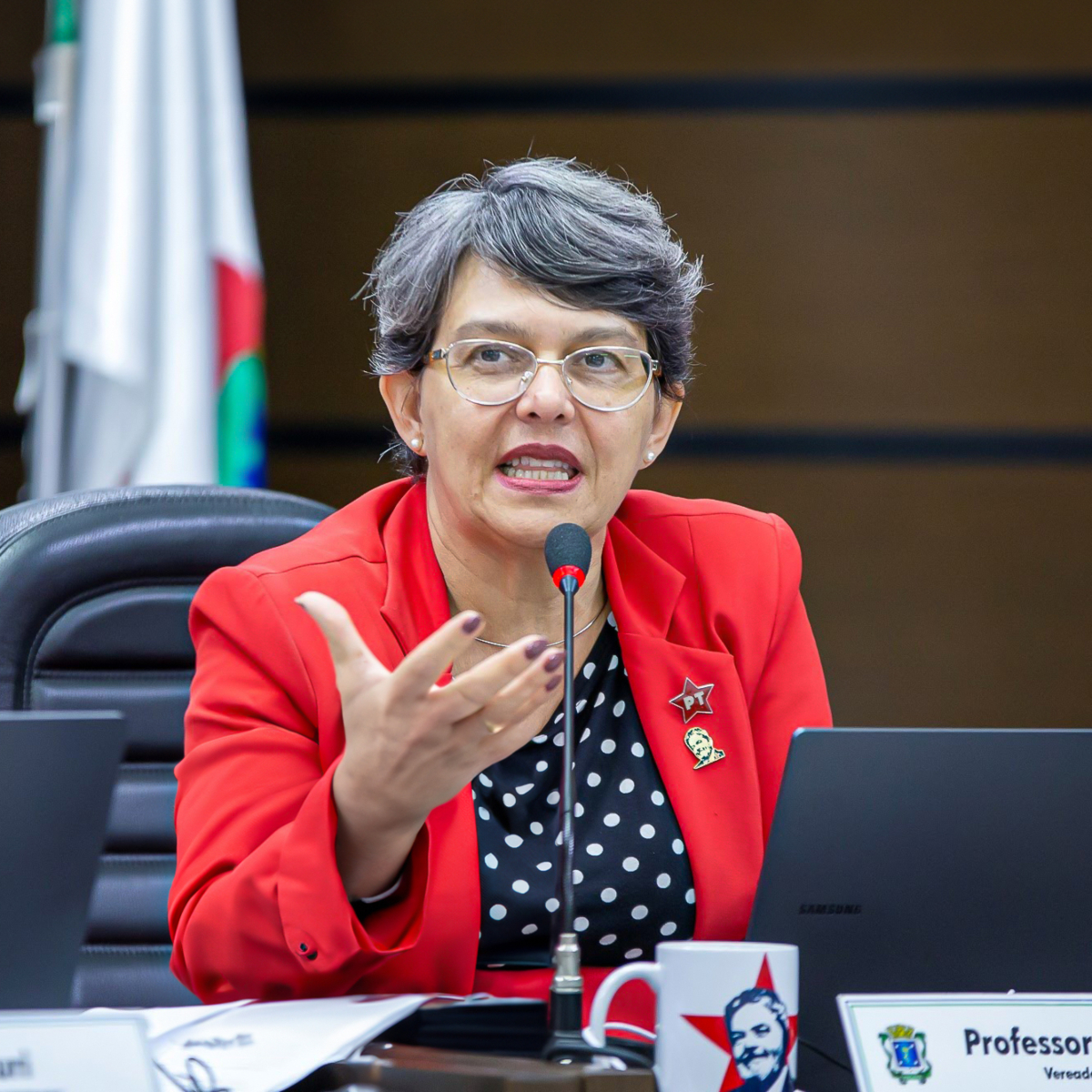 PT Cascavel professora Liliam Porto