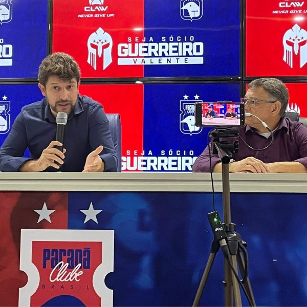 Técnico do Paraná Clube, Tcheco concede entrevista