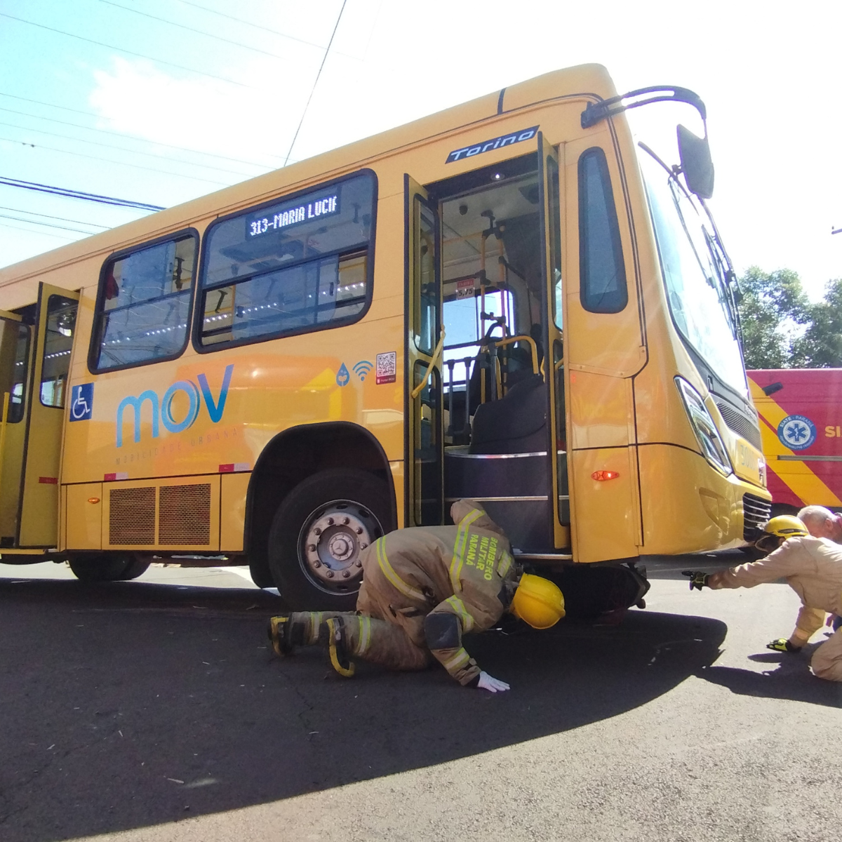  Motociclista acidente ônibus Londrina 