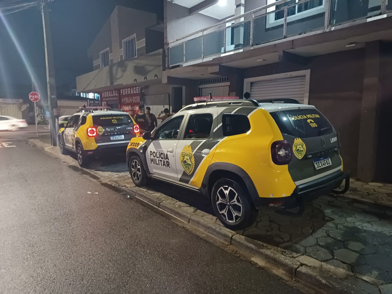  Polícia Militar esteve no local e encaminhou a mulher à Central de Flagrantes 