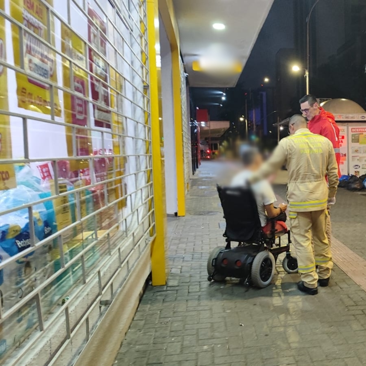  Cadeirante é agredido no centro de Curitiba 