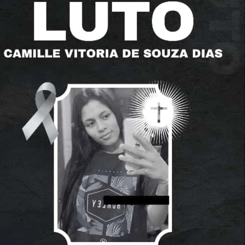  Camille Vitoria Souza Dias estava em seu primeiro dia de trabalho no mercado 