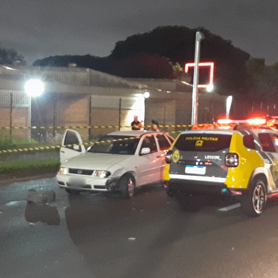  Carro com alerta de roubo foi localizado na Linha Verde, em Curitiba 