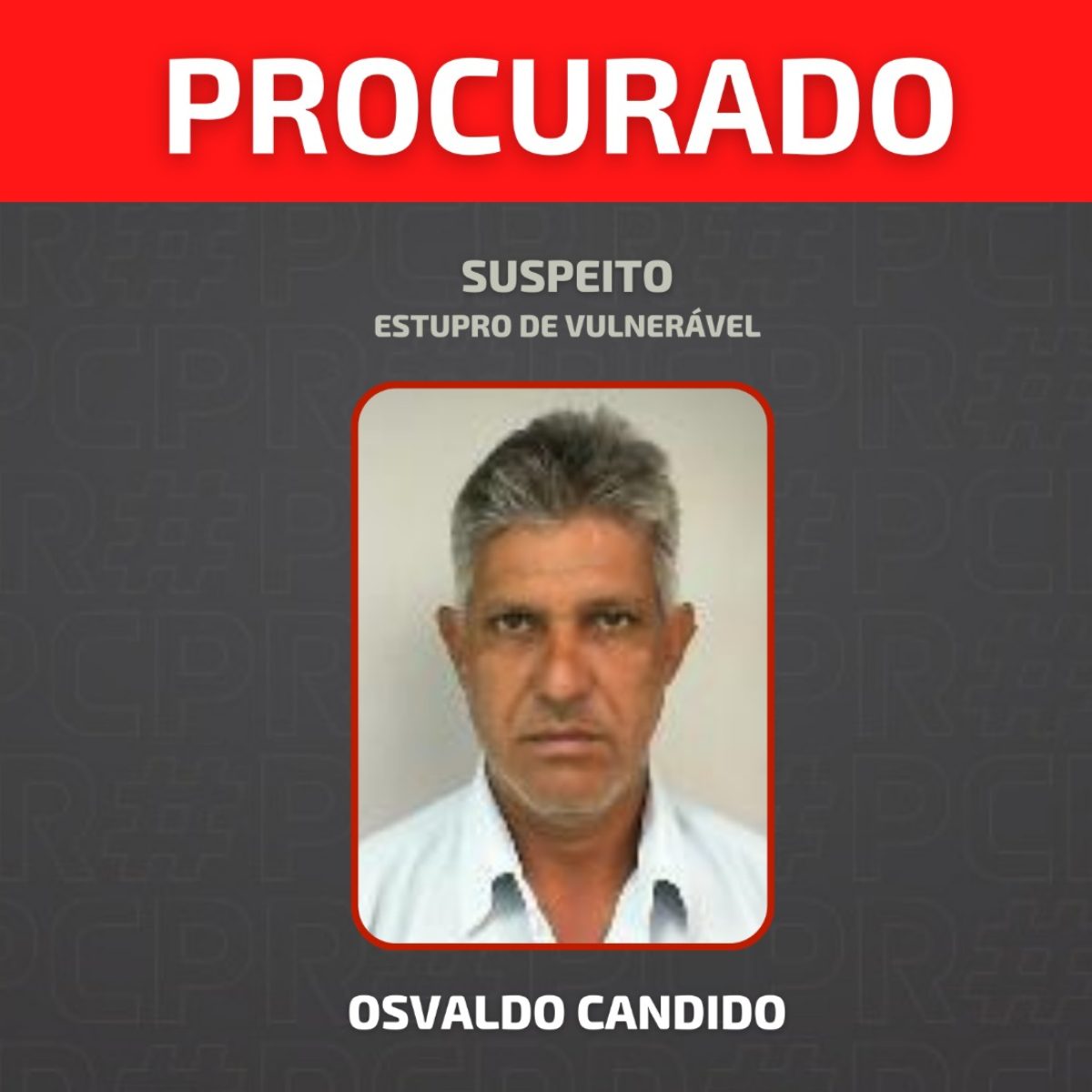  foragido por estupro de vulnerável em Londrina 