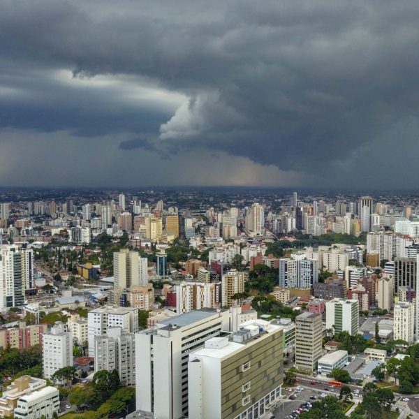 frente fria temporais chuvas paraná