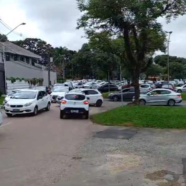 Motoristas de aplicativo contra PL 12/2024 em Curitiba