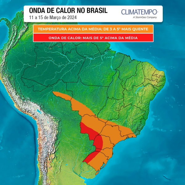 Paraná vai enfrentar nova onda de calor; veja regiões afetadas