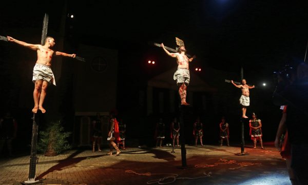  Bairros de Curitiba terão encenações da Paixão de Cristo nesta Sexta-feira Santa. Foto: Cido Marques 
