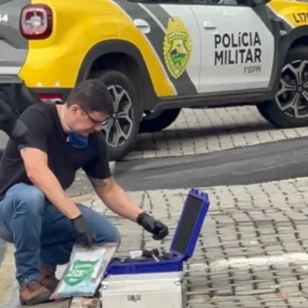Malote é roubado em Ponta Grossa após simulação de acidente de trânsito