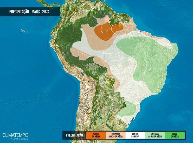  Sul do Brasil deve ter frente fria, calor e chuva em março; veja previsão 