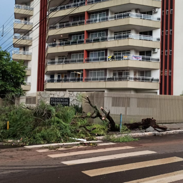 Temporal queda de energia Santo Antônio da Platina