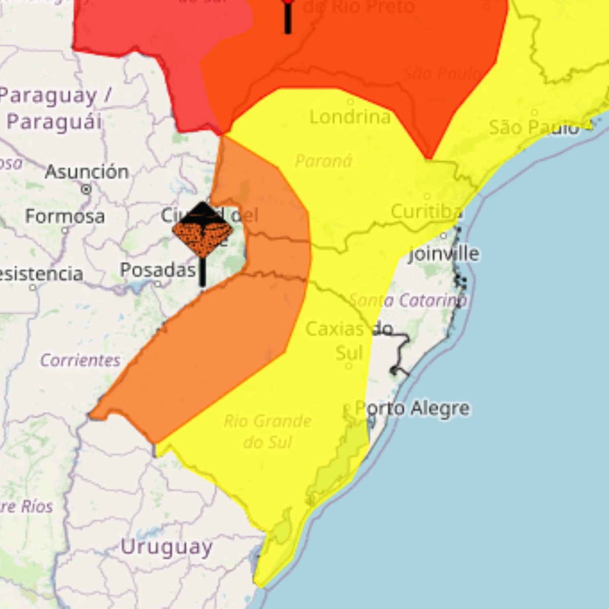  Temporal e calor extremo deixam Paraná em alerta 