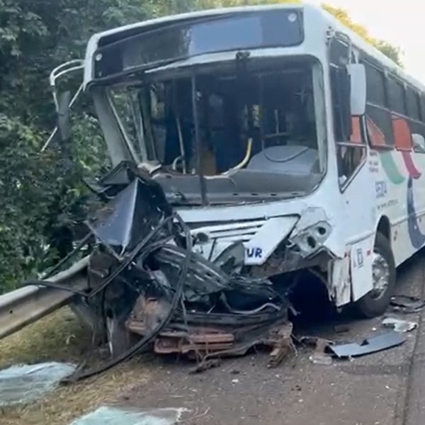 Ônibus com trabalhadores seguia sentido Coronel Vivida