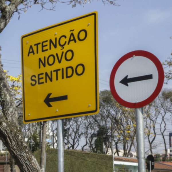 O sentido único começa a partir das 11h