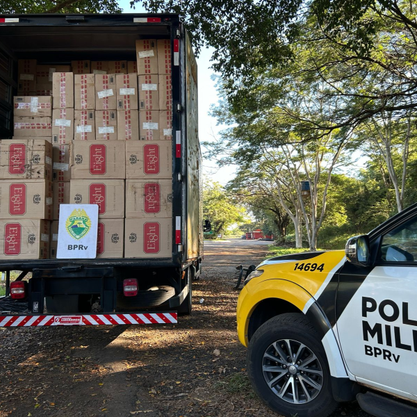 Azeites e cigarros contrabandeados são apreendidos no norte do Paraná